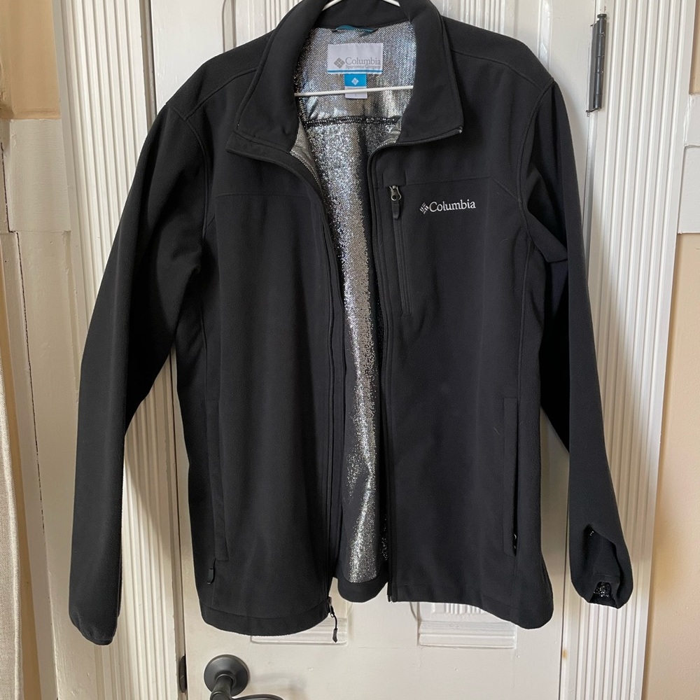 Fleece men's Columbia jacket, L
